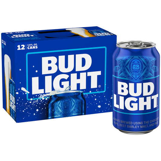 Bud Light 12oz 12 Pack Cans