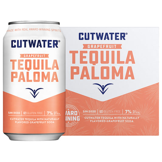 CUTWATER Tequila Paloma 12oz 4 Pack Cans