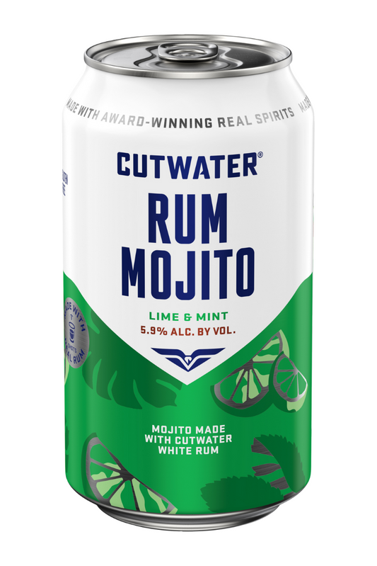 CUTWATER Rum Mint Mojito 12oz 4 Pack Cans