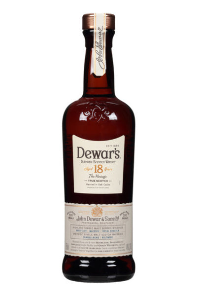 Dewar's 18 Year Blended Scotch Whisky