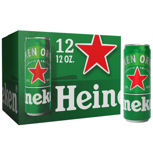 Heineken Lager 12oz 12 Pack Cans