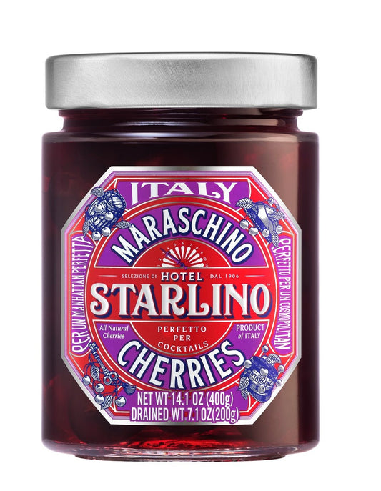 Hotel Starlino Italian Maraschino Cherries 400g JAr