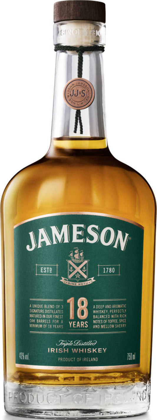 Jameson 18 Years Irish Whiskey