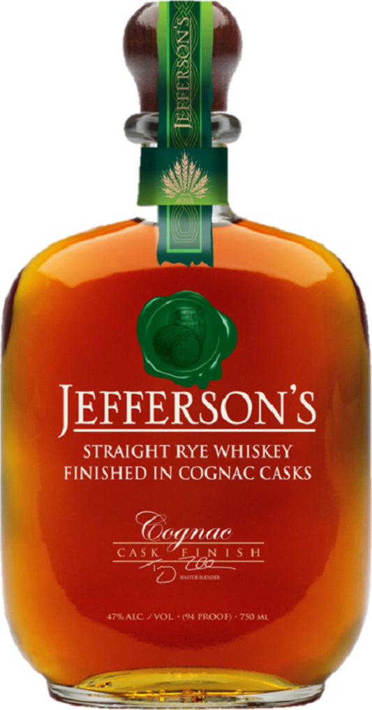 Jefferson's Rye Cognac Cask Finish