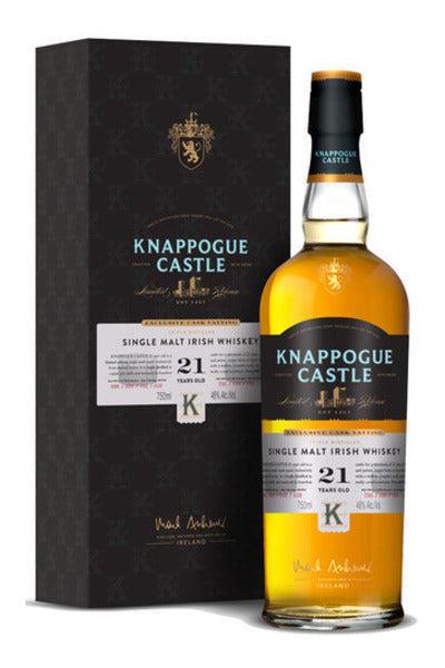 Knappogue Castle 21 Year Single Malt Irish Whiskey