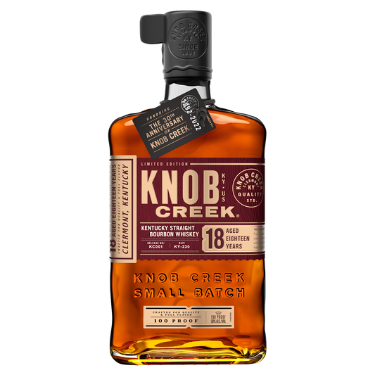Knob Creek 18 Year Old Kentucky Straight Bourbon Whiskey