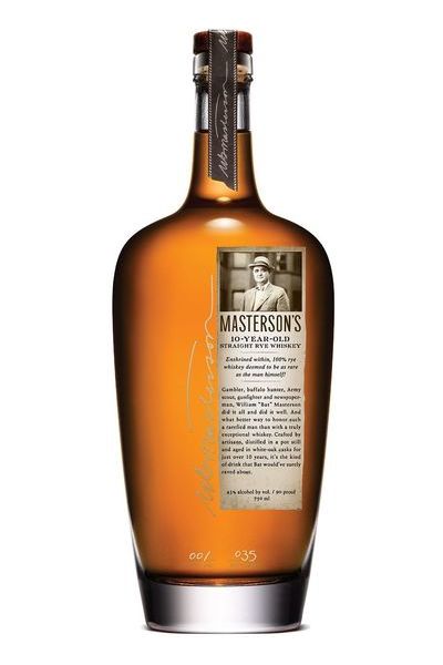 Masterson's 10 Year Straight Rye Whiskey