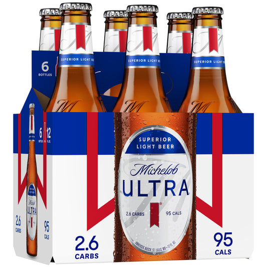 Michelob Ultra 12oz 6 Pack Bottles