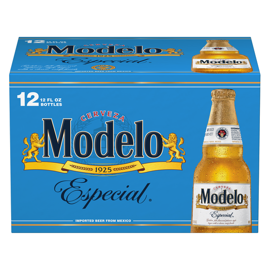 Modelo Especial 12oz 12 Pack Bottles