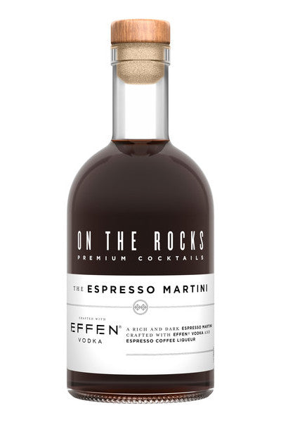 On The Rocks Effen Vodka Espresso Martini Ready To Drink