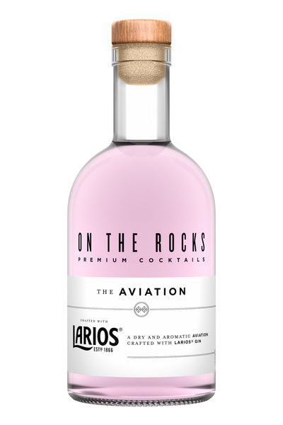 On The Rocks Larios Gin Aviation Cocktail
