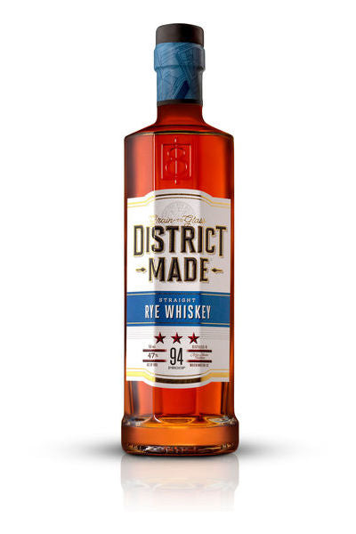 District Made Straight Rye Whisky by One Eight Distilling