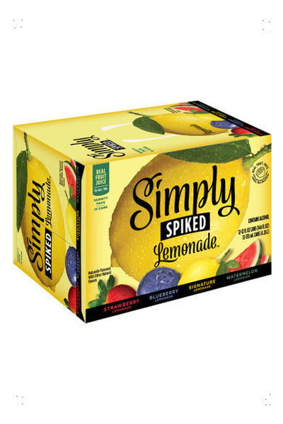 Simply Spiked Lemonade Variety 12oz 12 Pack Cans