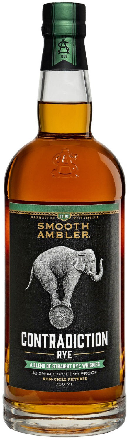Smooth Ambler Contradiction Straight Rye Whiskey