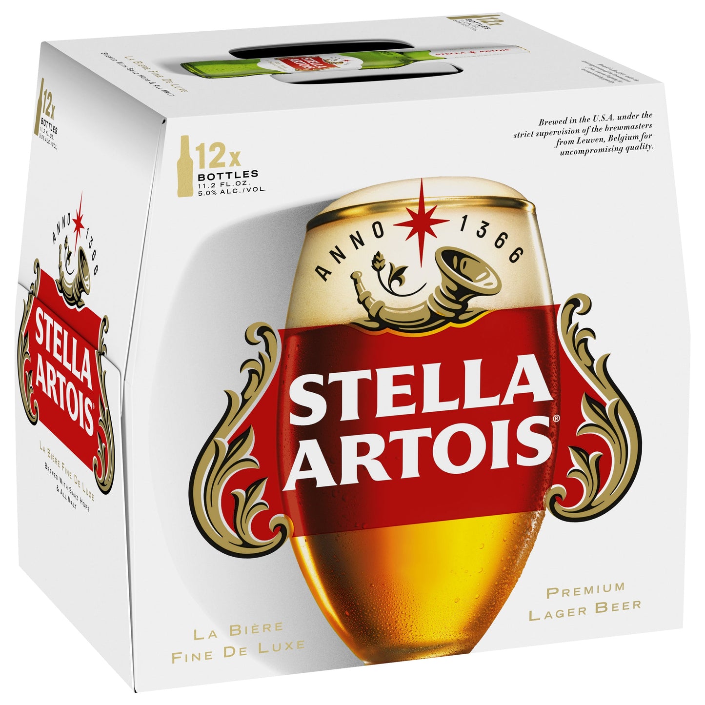 Stella Artois 11.2o 12 Pack Cans
