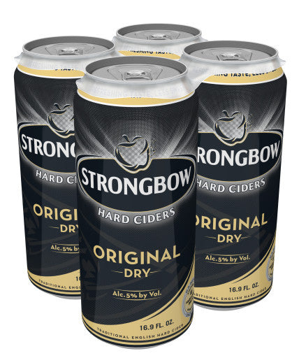 Strongbow Original Dry Cider 16.9oz 4 Pack