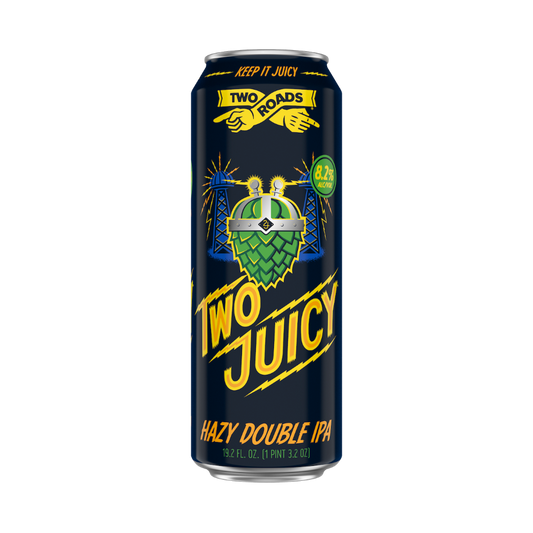 Two Roads Two Juicy - Hazy Juicy IPA 19.2oz Can
