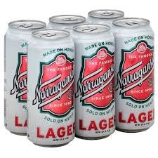Narragansett Lager 16oz 6 Pack Cans