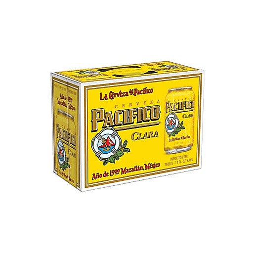 Pacifico Clara 12oz 12 Pack Cans