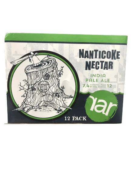RAR Nanticoke Nectar IPA 12oz 12 Pack Cans