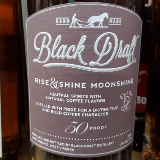 Black Draft Distillery - Rise & Shine Coffee Moonshine