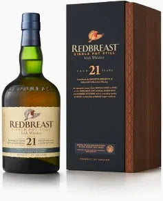 Redbreast 21 Year Irish Single Pot Still Whiskey