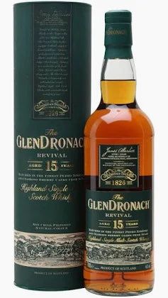 GlenDronach Single Malt Scotch Whisky Revival Aged 15 Years