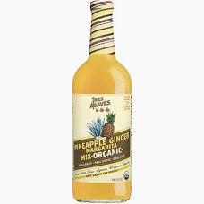 Tres Agaves Organic Pineapple Ginger Margarita Mix, 1 Liter Bottle