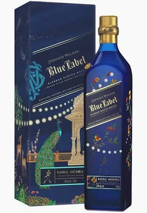 Johnnie Walker Blue Label X Diwali Limited Artist Edition by Rahul Mishra