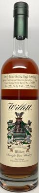 Willett - Family Estate "Clown Tears" 7 year old straight rye whiskey 118.2 Proof (750ml)