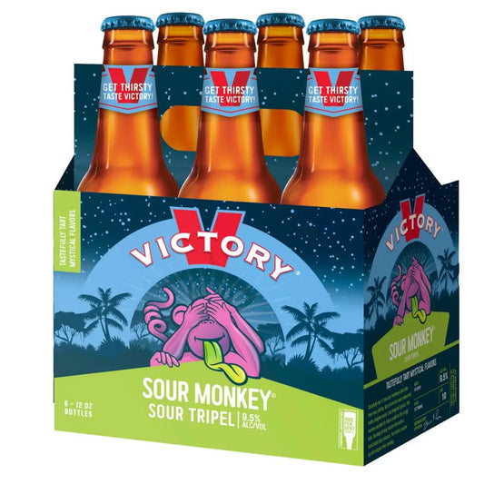 Victory Brewing Sour Monkey 12oz 6 Pack Bottles